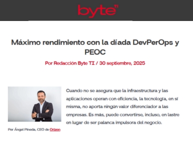 Máximo rendimiento con la díada DevPerOps y PEOC
