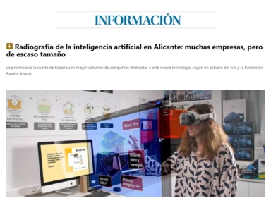 Radiografía de la inteligencia artificial en Alicante: muchas empresas, pero de escaso tamaño