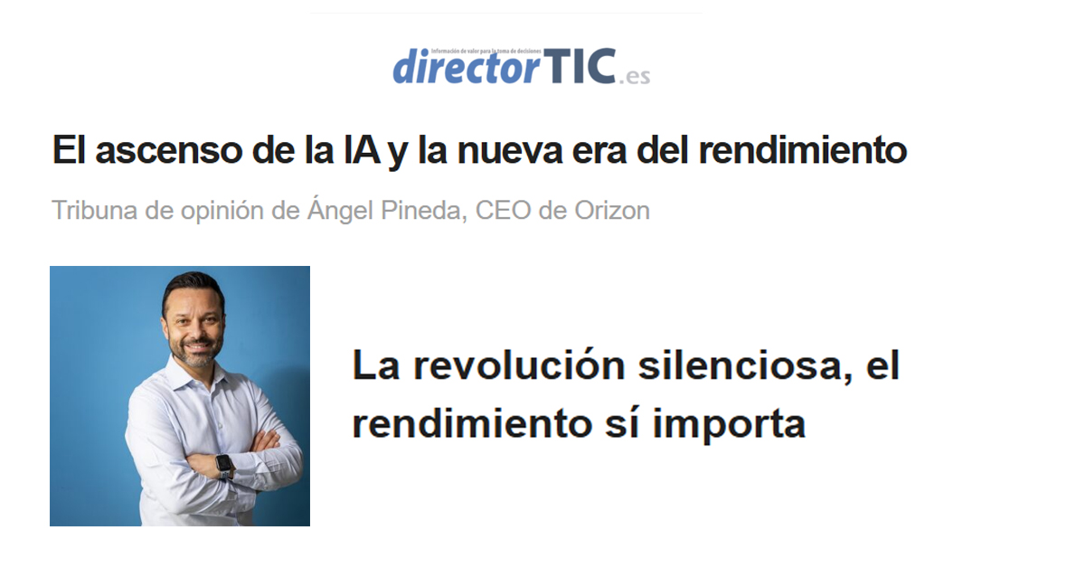 El ascenso de la IA y la nueva era del rendimiento