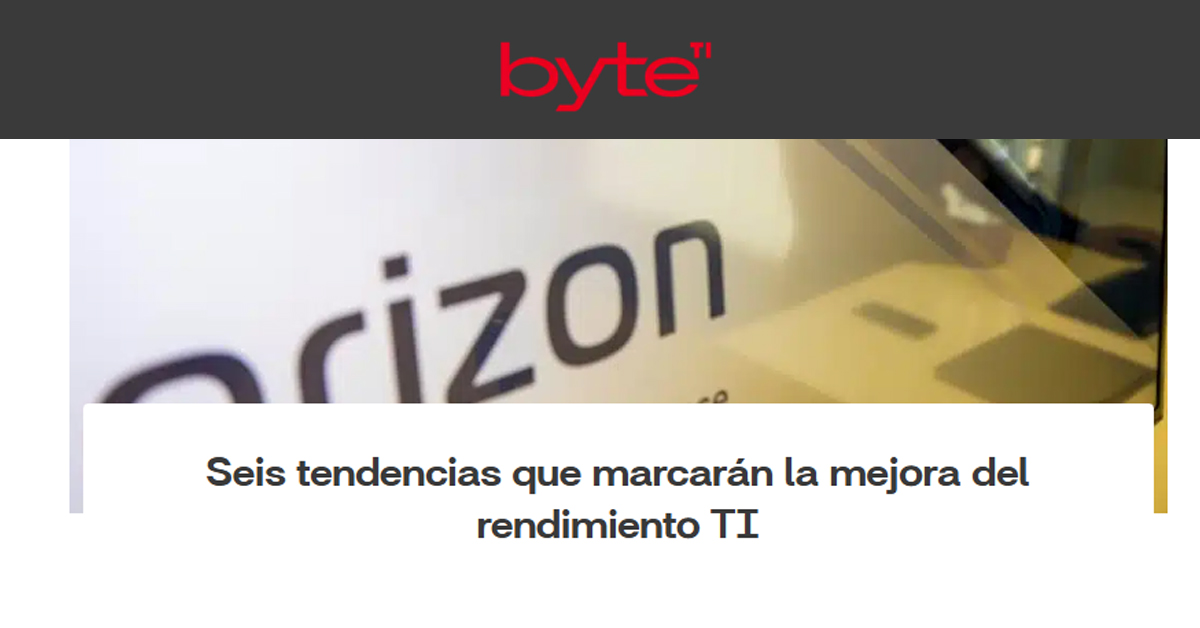 Seis tendencias que marcarán la mejora del rendimiento TI