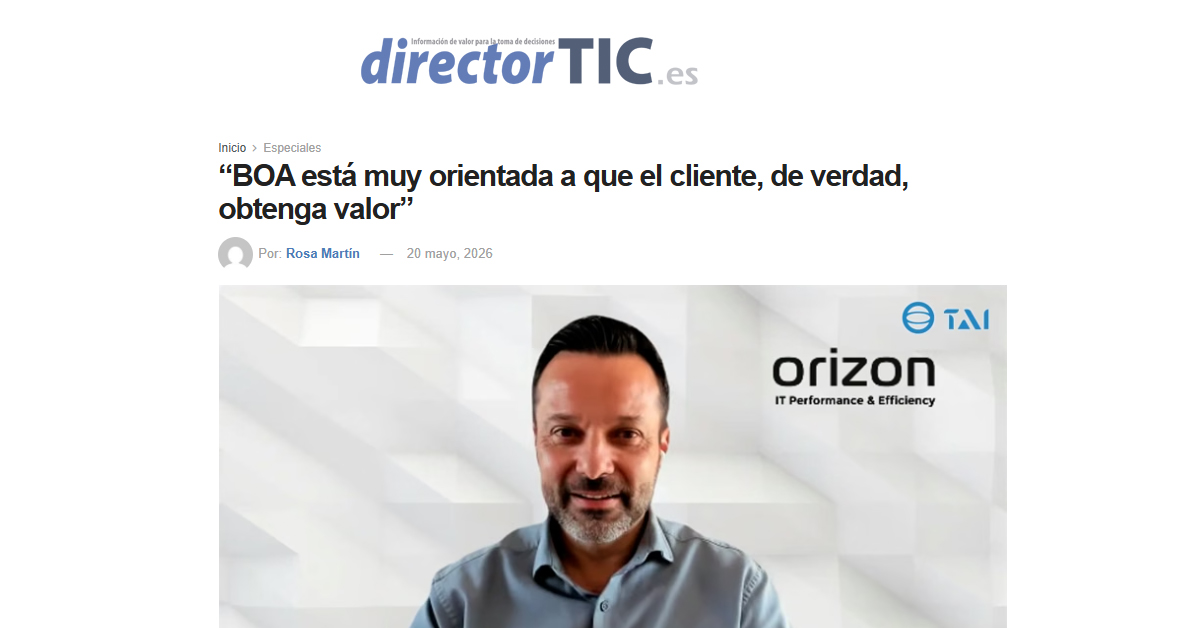 “BOA está muy orientada a que el cliente, de verdad, obtenga valor”